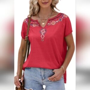 Camisa  Red Women's Top